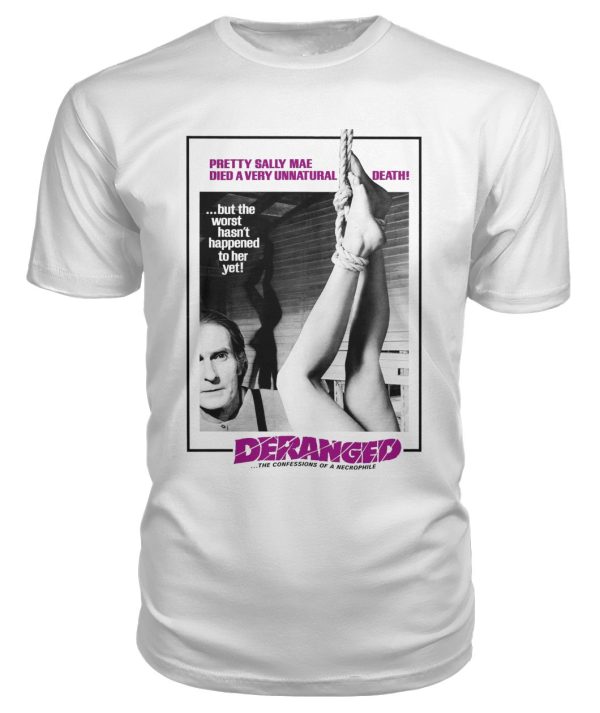 Deranged (1974) t-shirt