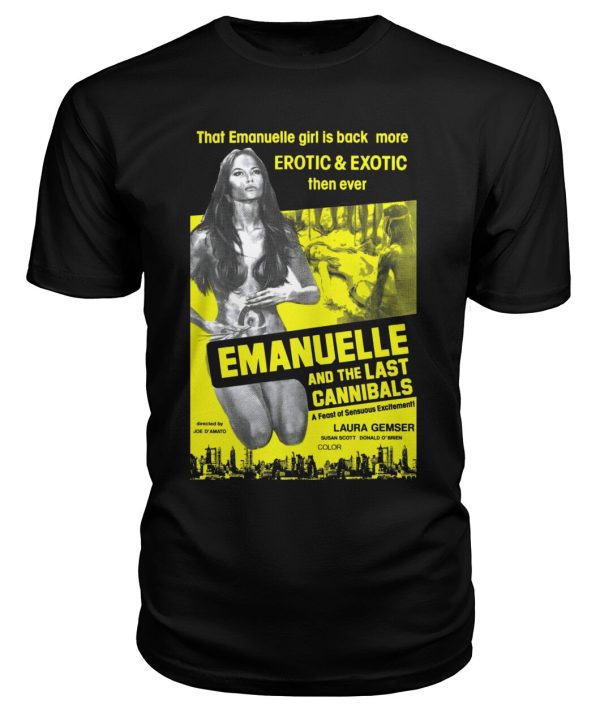 Emanuelle and the Last Cannibals (1977) t-shirt