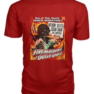 Fire Maidens of Outer Space t-shirt