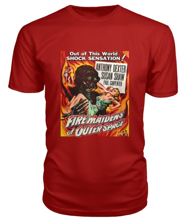 Fire Maidens of Outer Space t-shirt