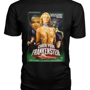 Flesh for Frankenstein (1973) French t-shirt