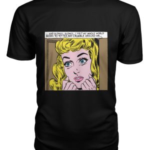 Funny vintage comic pop art crumble around me t-shirt