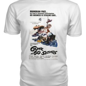 Gone in 60 Seconds (1974) t-shirt