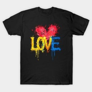 Heart love melting Valentine 2024 T-Shirt