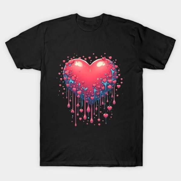 Heart melting Valentine’s Day T-Shirt