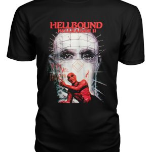 Hellbound Hellraiser II (1988) French poster art t-shirt