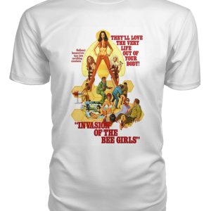 Invasion of the Bee Girls (1973) t-shirt