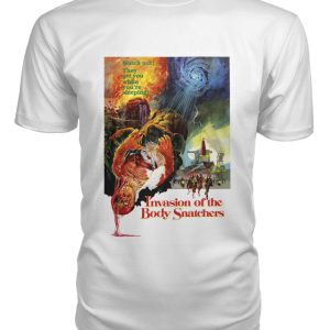 Invasion of the Body Snatchers (1978) international poster t-shirt