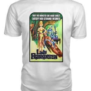 Lady Frankenstein (1971) t-shirt