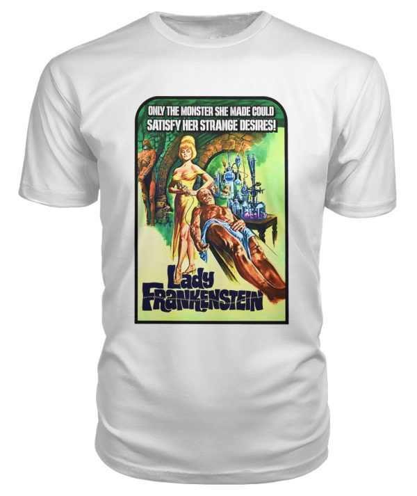 Lady Frankenstein (1971) t-shirt