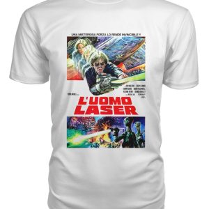 Laserblast (1978) Italian poster t-shirt