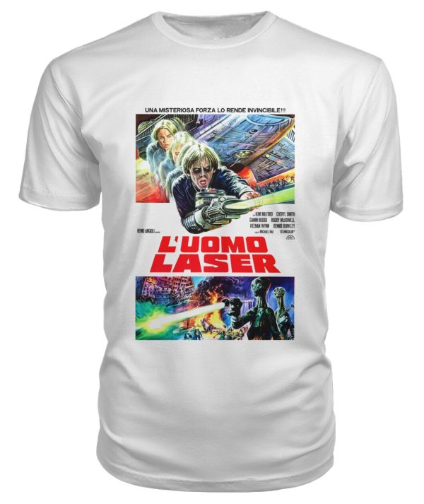 Laserblast (1978) Italian poster t-shirt