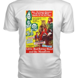 Little Red Riding Hood and the Monsters (1962) t-shirt