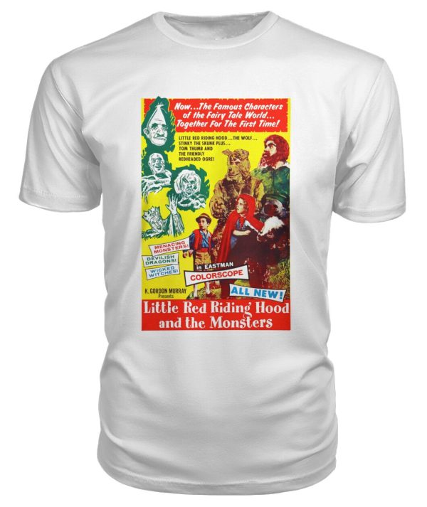 Little Red Riding Hood and the Monsters (1962) t-shirt