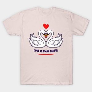 Love is Swan-derful Valentine’s Day 2024 T-Shirt