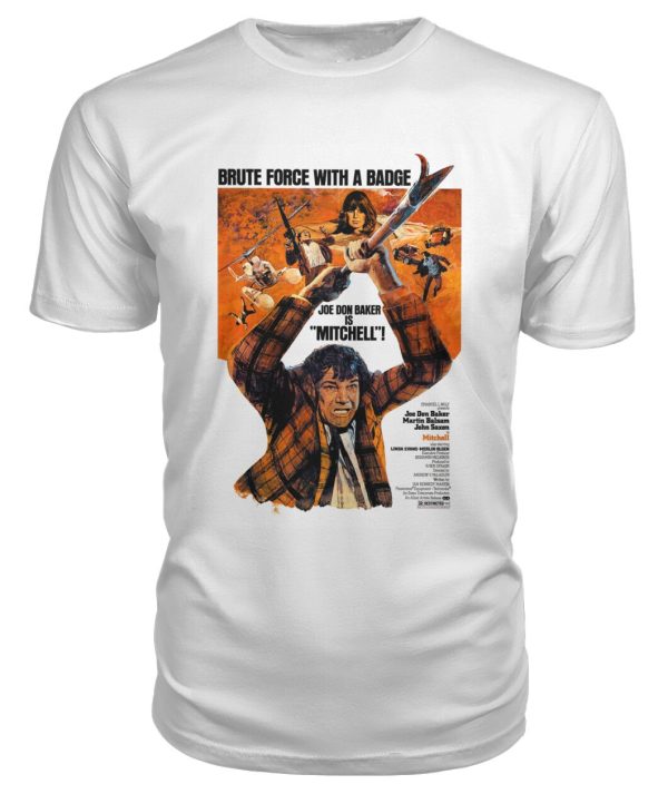 Mitchell (1975) poster t-shirt