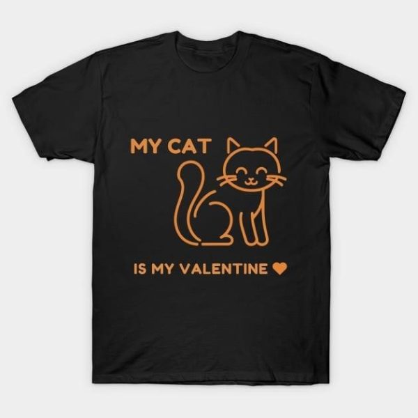 My Cat is my Valentine’s Day 2024 T-Shirt