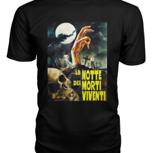 Night of the Living Dead (1968) Italian poster t-shirt