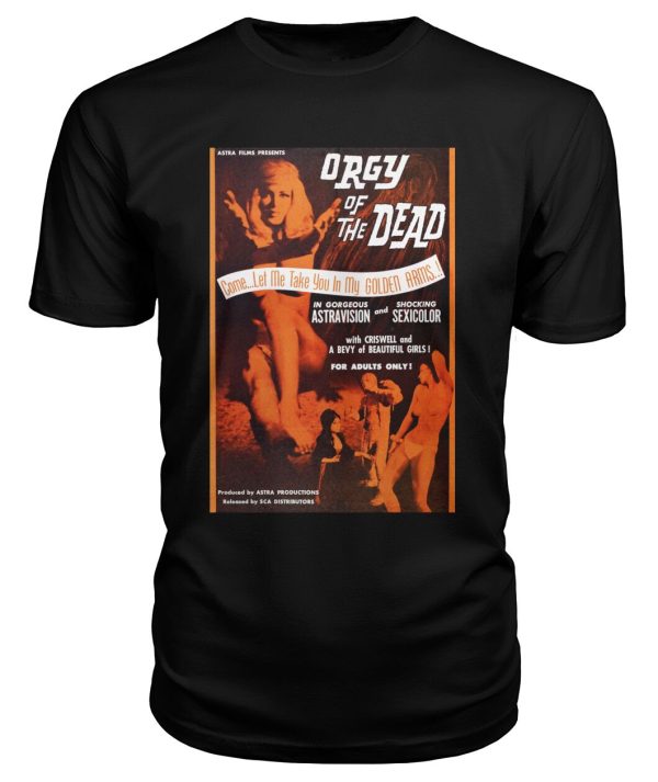 Orgy of the Dead (1965) t-shirt