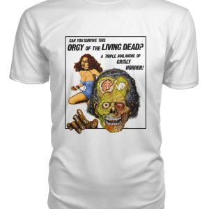 Orgy of the Living Dead (1973) triple feature poster t-shirt