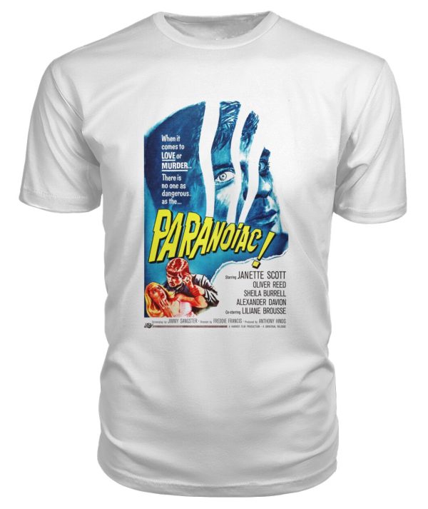 Paranoiac (1963) t-shirt