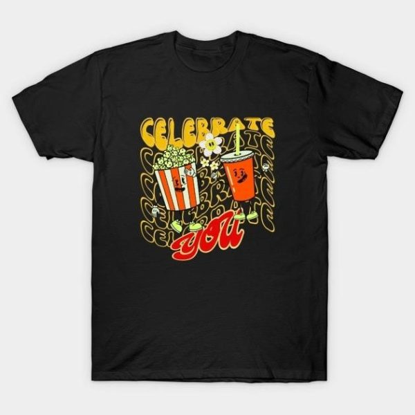 Popcorn celebrate you Valentine’s Day T-Shirt