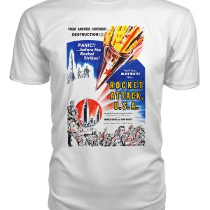 Rocket Attack U.S.A. (1958) t-shirt