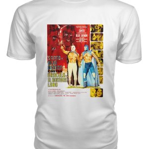 Santo and Blue Demon vs. Dracula and the Wolf Man (1973) t-shirt