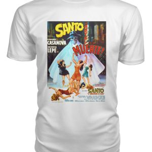 Santo in the Hotel of Death (1963) t-shirt