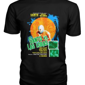 Santo vs. the She-Wolves (1976) t-shirt