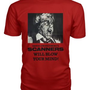 Scanners (1981) British t-shirt