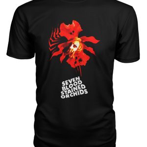 Seven Blood-Stained Orchids (1972) t-shirt