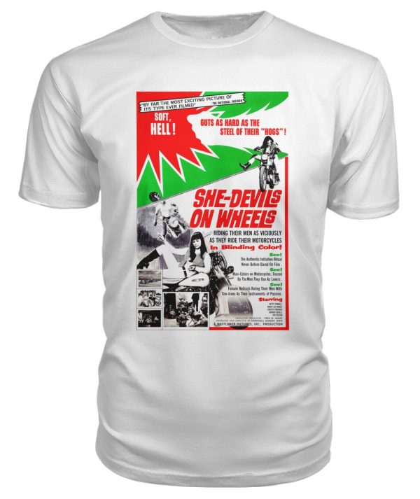 She-Devils on Wheels (1968) t-shirt