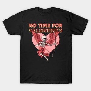 Skeleton Cupid no time for Valentine’s Day T-Shirt