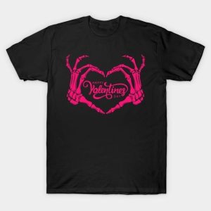 Skeleton hand Happy Valentine’s Day T-Shirt