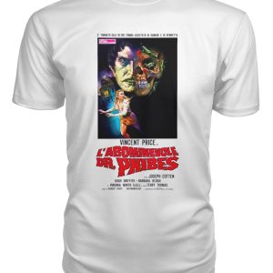 The Abominable Dr. Phibes (1971) Italian t-shirt