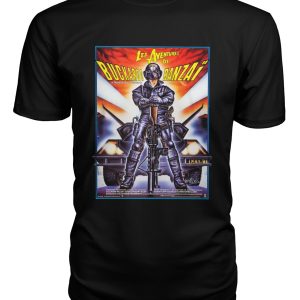 The Adventures of Buckaroo Banzai (1984) French poster t-shirt