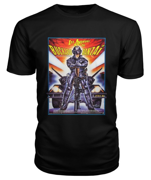 The Adventures of Buckaroo Banzai (1984) French poster t-shirt