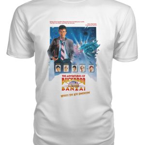 The Adventures of Buckaroo Banzai Across the 8th Dimension (1984) t-shirt