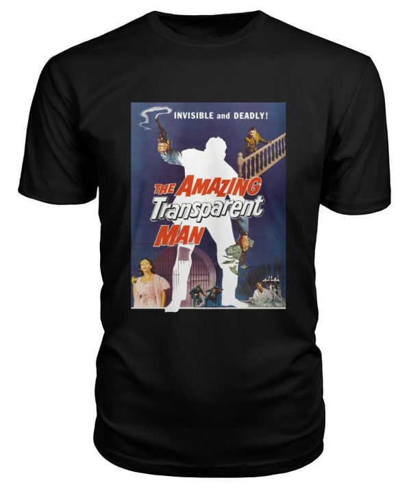 The Amazing Transparent Man (1960) t-shirt