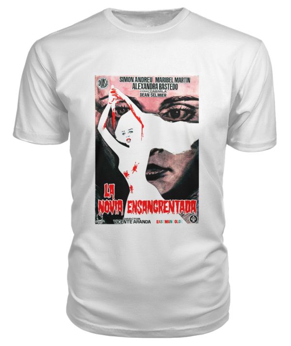The Blood Spattered Bride (1972) Spanish poster t-shirt