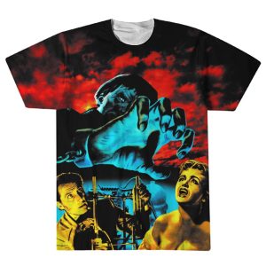 The Curse of Frankenstein (1957) all-over t-shirt