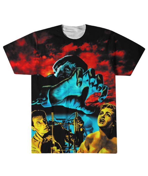 The Curse of Frankenstein (1957) all-over t-shirt