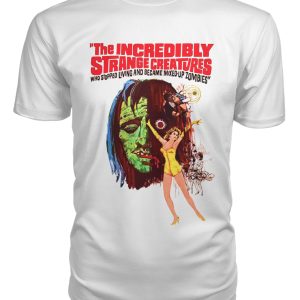 The Incredibly Strange Creatures Who Stopped Living And Became Mixed-Up Zombies (1963) t-shirt