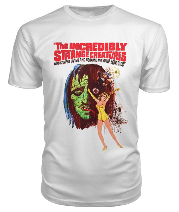 The Incredibly Strange Creatures Who Stopped Living And Became Mixed-Up Zombies (1963) t-shirt