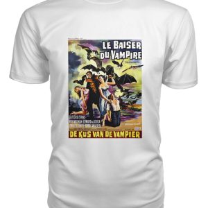 The Kiss of the Vampire (1963) Belgian poster t-shirt