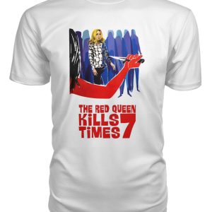 The Red Queen Kills Seven Times (1972) t-shirt