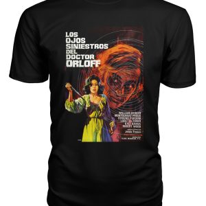 The Sinister Eyes of Dr. Orloff (1973) t-shirt