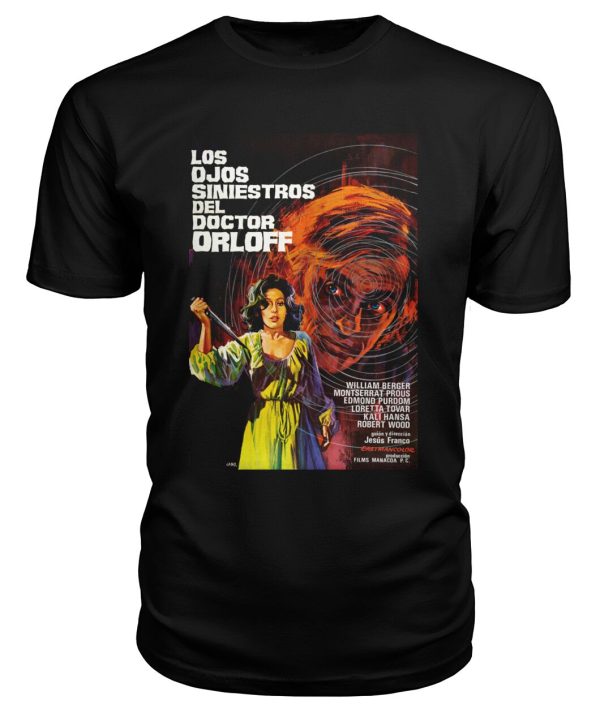 The Sinister Eyes of Dr. Orloff (1973) t-shirt