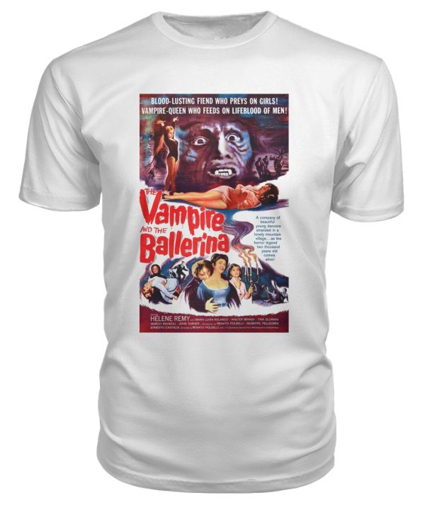 The Vampire and the Ballerina (1960) t-shirt